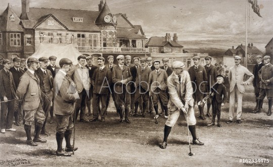 Picture of 1st Golf International Date 1902